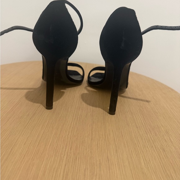 Saint Laurent Black Heeled Sandals - Picture 4 of 8